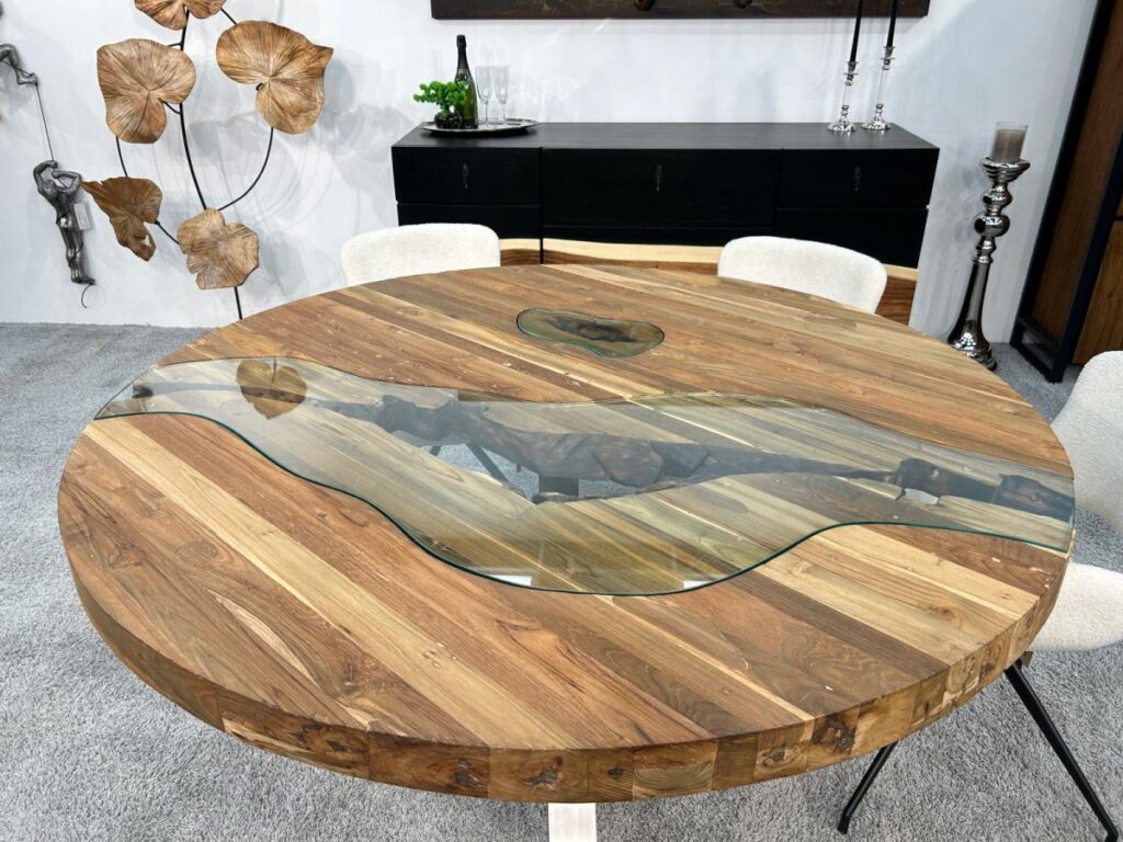 Runder Designtisch