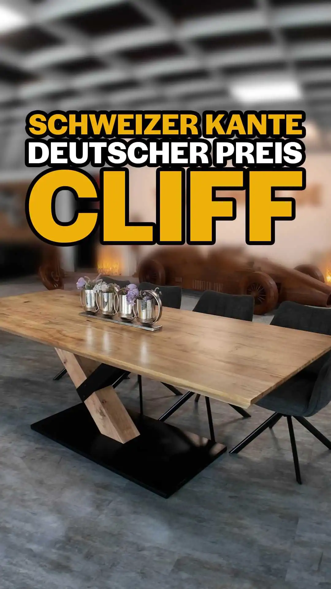 Vorschaubild:  Massivholztisch-aus-Akazie-Cliff
