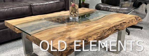 Couchtisch Old Elements aus recyceltem Teakholz