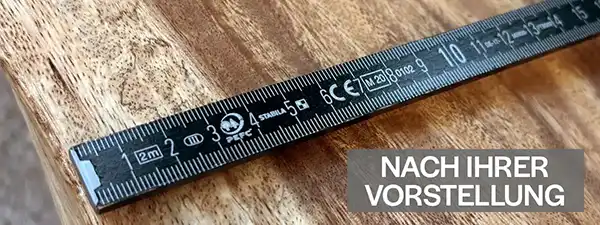 Couchtisch auf Maß online kaufen - Dein Maßtisch aus Holz oder Metall, perfekt an Deine Anforderungen abgestimmt. Jetzt individuelle Sonderanfertigung planen!