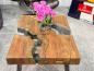 Preview: Couchtisch aus Holz Elements 100-80cm