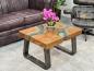 Preview: Couchtisch aus Holz Elements 100-80cm