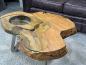 Preview: Wohnzimmertisch aus Holz Lakeside Baumscheibentisch