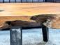 Preview: Sofatisch aus Baumscheiben Lakeside massiv Holz