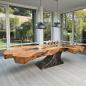 Preview: Baumstammtisch Designtisch Kunstwerk Unikat