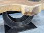 Preview: Designtisch Baumstamm Couchtisch