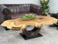 Preview: Designtisch Baumstamm Couchtisch