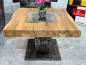 Preview: Rechteckiger Couchtisch aus Massivholz Deep Island 100 cm