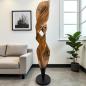 Preview: Holzskulptur Aufsteller Baumstamm 3D-Optik