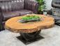 Preview: Beeindruckender Couchtisch Fusion aus Massivholz