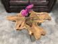 Preview: Baumstamm-Wildkante-Teak-Natur-Couchtisch