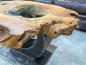 Preview: Besonder Couchtisch Expression aus holz Baumscheibe Baumstamm