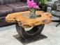 Preview: Besonder Couchtisch Expression aus holz Baumscheibe Baumstamm
