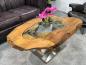 Preview: Besonder Couchtisch Expression aus holz Baumscheibe Baumstamm