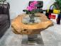 Preview: Besonder Couchtisch Expression aus holz Baumscheibe Baumstamm