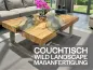 Preview: Masstisch Couchtisch Wild Landscape Trapez