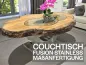 Preview: Couchtisch auf Wunschmaß Fusion Stainless