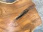 Preview: Couchtisch aus einem massiven Baumstamm Teakholz