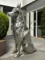 Preview: Skulptur Hund aus Eisen 120 cm