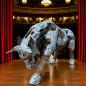 Preview: Stier-aus-Holz-mit-Aluminium