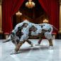 Preview: Stier-aus-Holz-mit-Aluminium