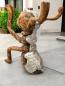 Preview: Skulptur Dekofigur Ameise aus Altholz