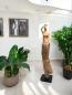 Preview: Holzskulptur Raumtrenner Teakholz