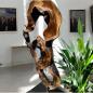 Preview: Holzskulptur Raumtrenner Suarholz