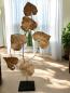 Preview: Dekoration Leaves aus Holz mit Stahl freistehend