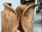 Preview: Dekoration Skulptur Geschnitzter Baumstamm aus Mahagoni