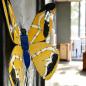 Preview: Wanddekoration Schmetterling Metall