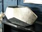 Preview: Dekorative Vase silber Metall Pentagramm