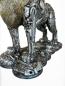 Preview: Einmalige Skulptur aus Metallschrott