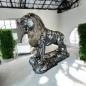 Preview: Einmalige Skulptur aus Metallschrott