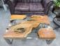 Preview: Couchtisch aus Teakholz Natural Landscape