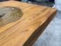 Preview: Rechteckiger Couchtisch aus Massivholz Deep Island 120 cm