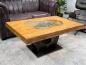 Preview: Rechteckiger Couchtisch aus Massivholz Deep Island 120 cm