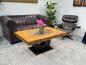 Preview: Rechteckiger Couchtisch aus Massivholz Deep Island 120 cm