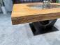 Preview: Rechteckiger Couchtisch aus Massivholz Deep Island 120 cm