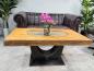 Preview: Rechteckiger Couchtisch aus Massivholz Deep Island 120 cm