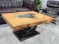 Preview: Rechteckiger Couchtisch aus Massivholz Deep Island 100 cm