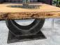Preview: Rechteckiger Couchtisch aus Massivholz Deep Island 100 cm