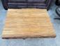 Preview: Couchtisch "Deep Island Crossleg" aus Teakholz, ca. 100 x 83 x 43,5 cm