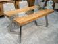 Preview: Esszimmertisch aus recyceltem Altholz