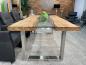 Preview: Edler Esstisch Old Elements aus Altholz massiv rechteckig modern rustikal