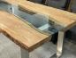 Preview: Edler Esstisch Old Elements aus Altholz massiv rechteckig modern rustikal