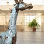 Preview: Einmalige Dekoration Skulptur Giraffe