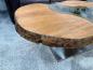 Preview: Nierentisch/Couchtisch "Fjord" aus Holz