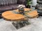 Preview: Nierentisch/Couchtisch "Fjord" aus Holz