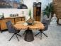 Preview: Esstisch einmalig Designtisch mit Wildkante